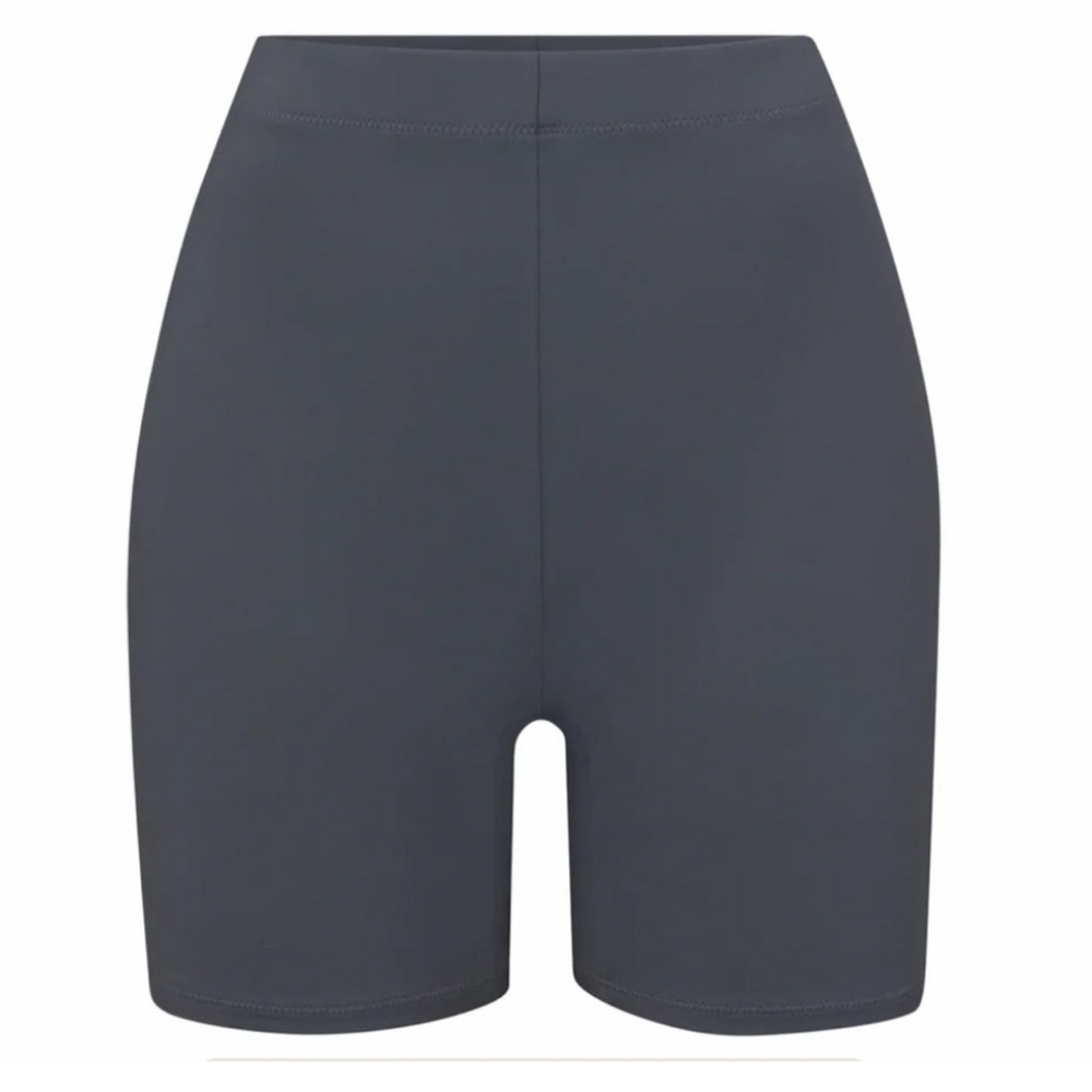 Skims 4X Gunmetal Activewear Swim Shorts